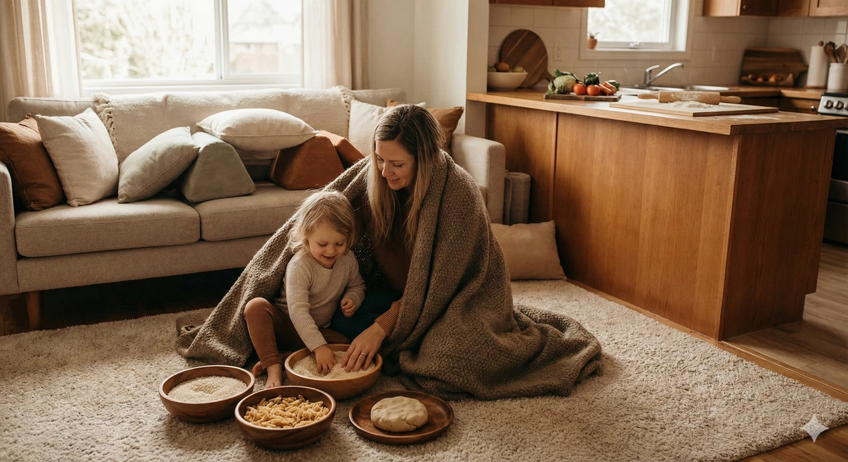 Domowa zabawa sensoryczna